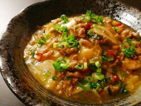 プロ直伝！松茸お吸い物使用！ペペロンあんかけ豆腐